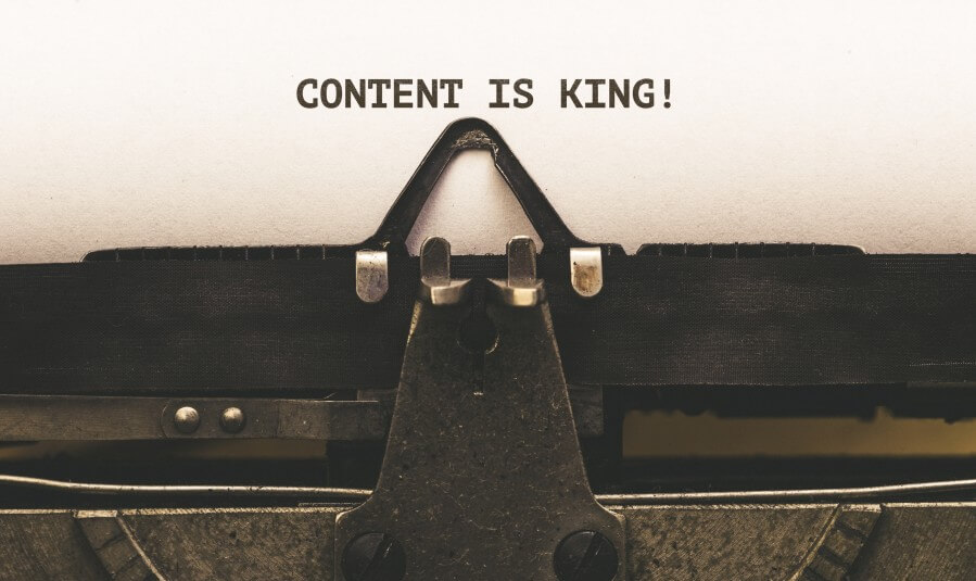 content is king for SEO specialists